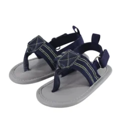 Hudson Baby Infant Boy Cotton Bodysuit, Shorts And Shoe 3pc Set, Pineapple