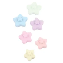 Hudson Baby Infant And Toddler Silicone Stacking Toy, Star, One Size