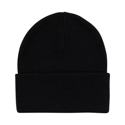 Hudson Baby Family Knit Cuffed Beanie 3pk, Navy Black - Image 4