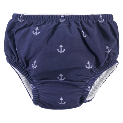 Hudson Baby Infant And Toddler Unisex Swim Diapers, Blue Gray Shark - Image 3