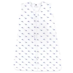 Hudson Baby Infant Boy Cotton Sleeveless Wearable Sleeping Bag, Sack, Blanket, Seagull