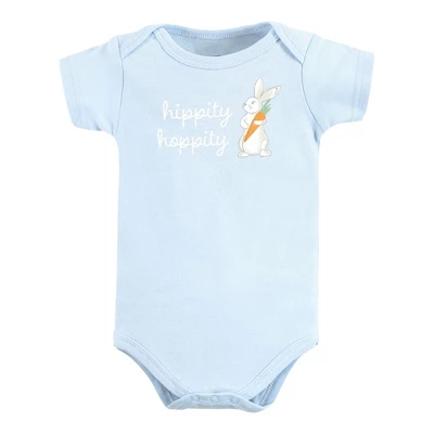 Hudson Baby Cotton Bodysuits, Carrot Patch Truck - Image 4