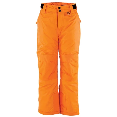 Hudson Baby Unisex Snow Pants, Orange - Image 11