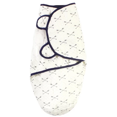 Hudson Baby Infant Boy Quilted Cotton Swaddle Wrap 3pk, Moose Bear, 0-3 Months - Image 2