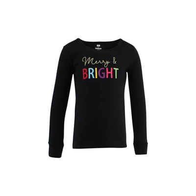 Hudson Baby Infant Girl Cotton Pajama Set, Merry And Bright - Image 2