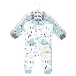 Hudson Baby Cotton Sleep And Play, Penguin