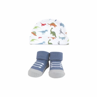 Hudson Baby Infant Boy Layette Boxed Giftset, Dino, 0-6 Months - Image 4