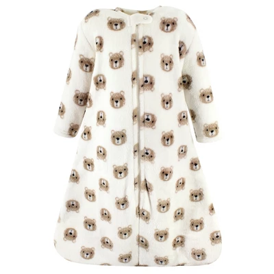 Hudson Baby Plush Long-Sleeve Sleeping Bag, Sack, Blanket, Bear - Image 4