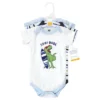 Hudson Baby Infant Boys Cotton Bodysuits, Surf Dude