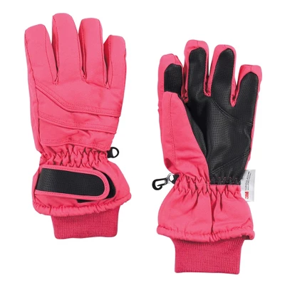 Hudson Baby Unisex Snow Gloves, Pink - Image 9