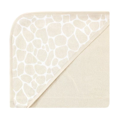 Hudson Baby Unisex Cotton Rich Hooded Towels, Vintage Safari, One Size - Image 4