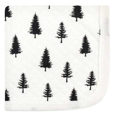 Hudson Baby Infant Boy Quilted Cotton Washcloths, Moose, One Size - Image 4