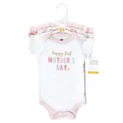 Hudson Baby Infant Girl Cotton Bodysuits, Girl Mothers Day