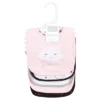 Hudson Baby Infant Girl Cotton Bibs, Dreamer, One Size