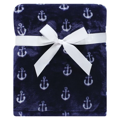 Hudson Baby Infant Boy Plush Blanket With Security Blanket, Clownfish, One Size - Image 3