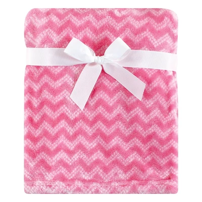 Hudson Baby Infant Girl Plush Blanket With Security Blanket, Llama, One Size - Image 3