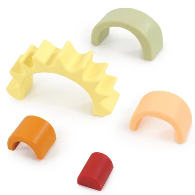 Hudson Baby Infant And Toddler Silicone Toy Arches, Sun, One Size - Image 2