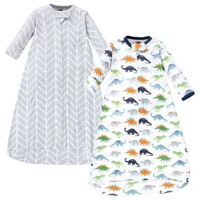 Hudson Baby Infant Boy Cotton Long-Sleeve Wearable Sleeping Bag, Sack, Blanket, Dinosaur - Image 6