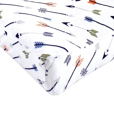 Hudson Baby Infant Boy Cotton Changing Pad Cover, Foxes, One Size