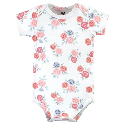 Hudson Baby Infant Girl Cotton Bodysuits, Girl Mothers Day - Image 3