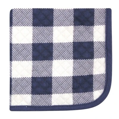 Hudson Baby Infant Boy Quilted Cotton Washcloths, Boy Forest, One Size - Image 2