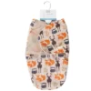 Hudson Baby Infant Boy Plush Swaddle Wrap, Forest, 0-3 Months