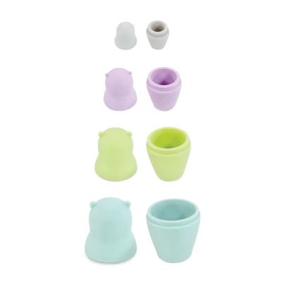 Hudson Baby Infant And Toddler 4pc Nesting Doll Set, Bear, One Size