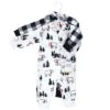 Hudson Baby Unisex Toddler Plush Jumpsuits, Winter Bear