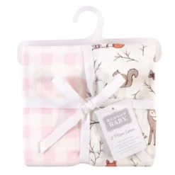 Hudson Baby Infant Girl Cotton Toddler Pillow Case, Enchanted Forest, One Size