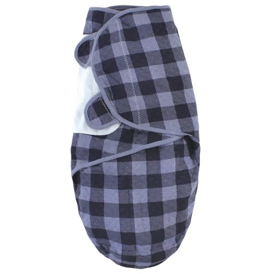 Hudson Baby Infant Boy Quilted Cotton Swaddle Wrap 3pk, Moose Bear, 0-3 Months - Image 3