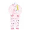 Hudson Baby Girl Cotton Pajama Set, Llama