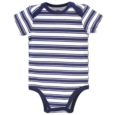 Hudson Baby Infant Boy Cotton Bodysuits, Boy Daddy 3-Pack - Image 3