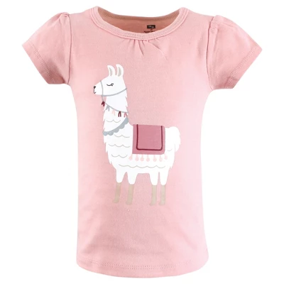 Hudson Baby Infant And Toddler Girl Short Sleeve T-Shirts, Magical World - Image 4