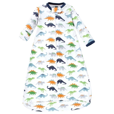 Hudson Baby Infant Boy Cotton Long-Sleeve Wearable Sleeping Bag, Sack, Blanket, Dinosaur - Image 2